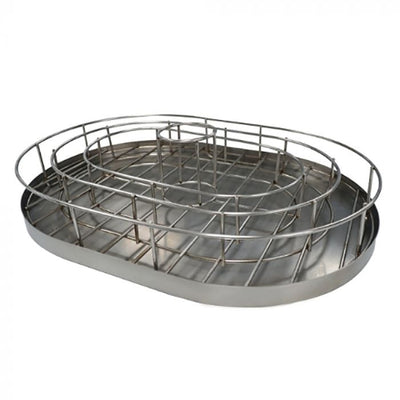 Primo Rib & Chicken Holder With Drip Tray PGXLGRC