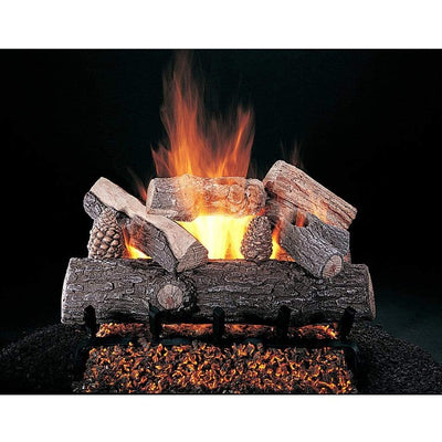 Rasmussen 12" Double Face Lone Star Vented Gas Log Log Set DF-LS12 Flame Authority