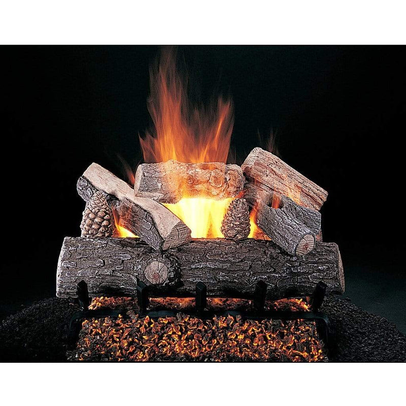 Rasmussen 15" Double Face Lone Star Vented Gas Log Log Set DF-LS15 Flame Authority