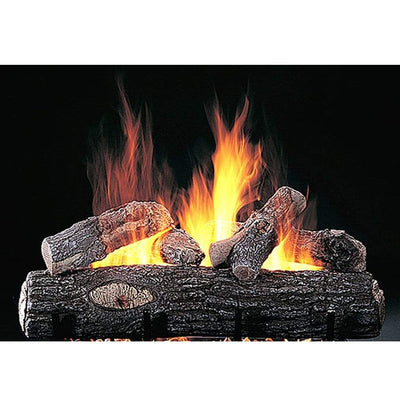 Rasmussen 18" Highland Oak Vented Gas Logs Only Log Set HL18 Flame Authority