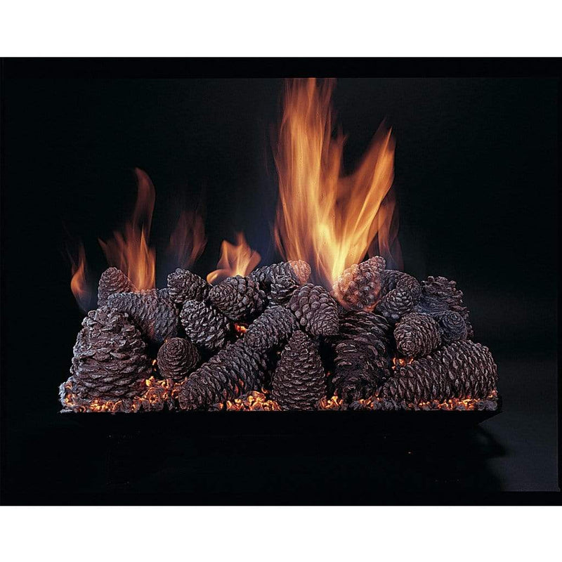 Rasmussen 18" Pine Cones Vented Gas Log Log Set PC18 Flame Authority