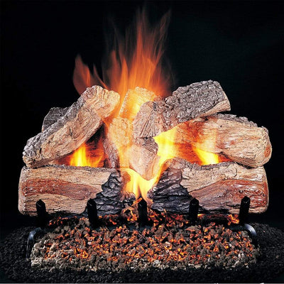 Rasmussen 20" Double Face Evening CrossFire Vented Gas Log Log Set DF-EXF20 Flame Authority