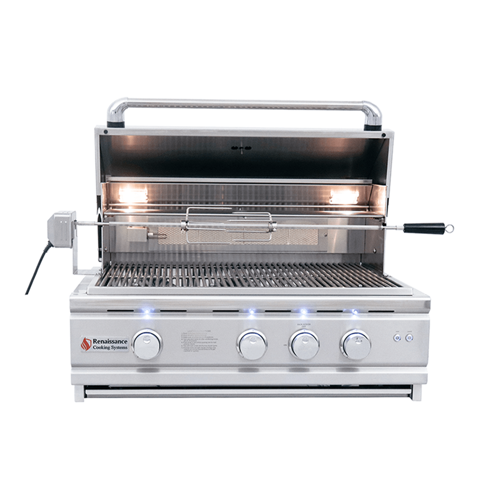 RCS 30" Cutlass Pro Built-In Gas Grill RON30 Grills Flame Authority