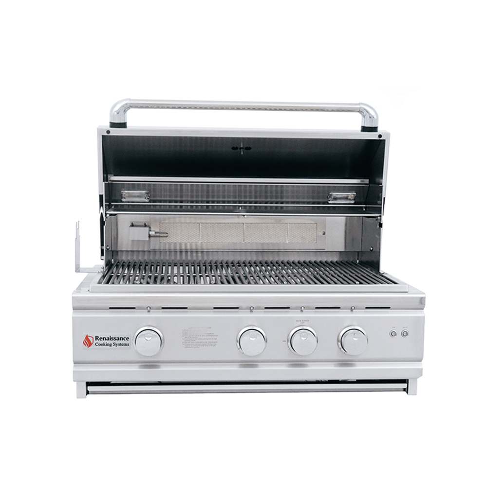 RCS 30" Cutlass Pro Built-In Gas Grill RON30 Grills Flame Authority