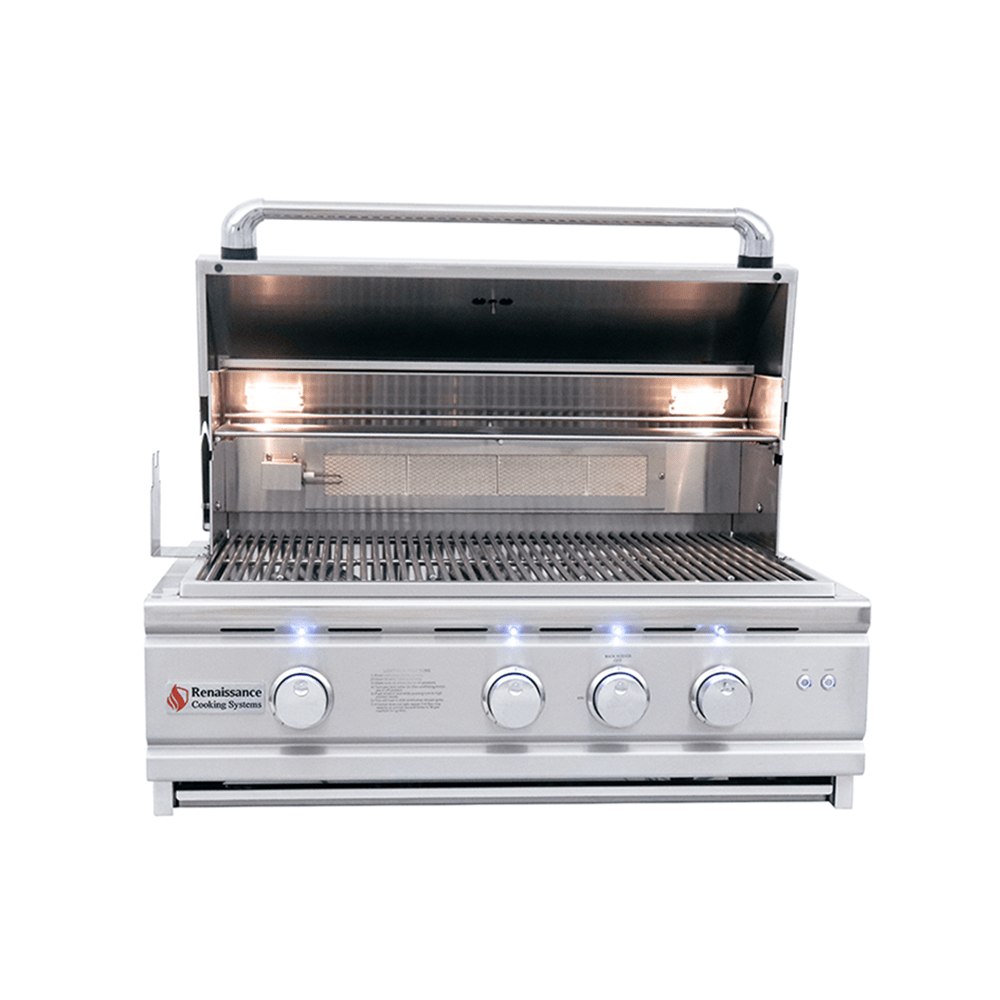 RCS 30" Cutlass Pro Built-In Gas Grill RON30 Grills Flame Authority