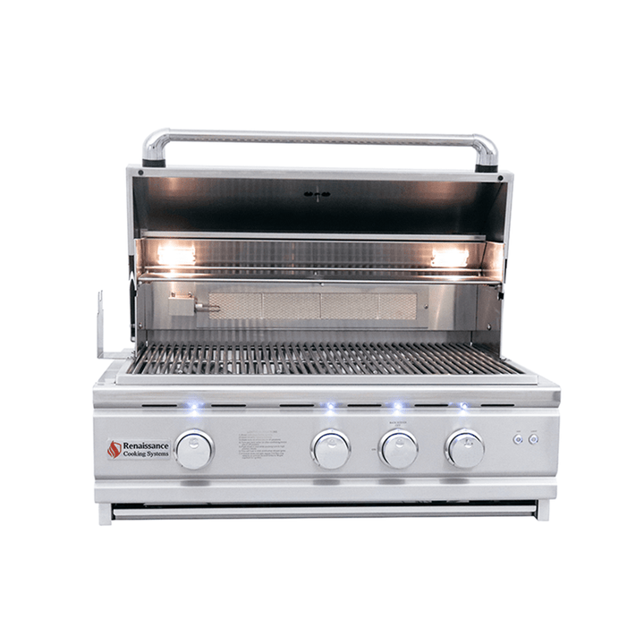 RCS 30" Cutlass Pro Built-In Gas Grill RON30 Grills Flame Authority
