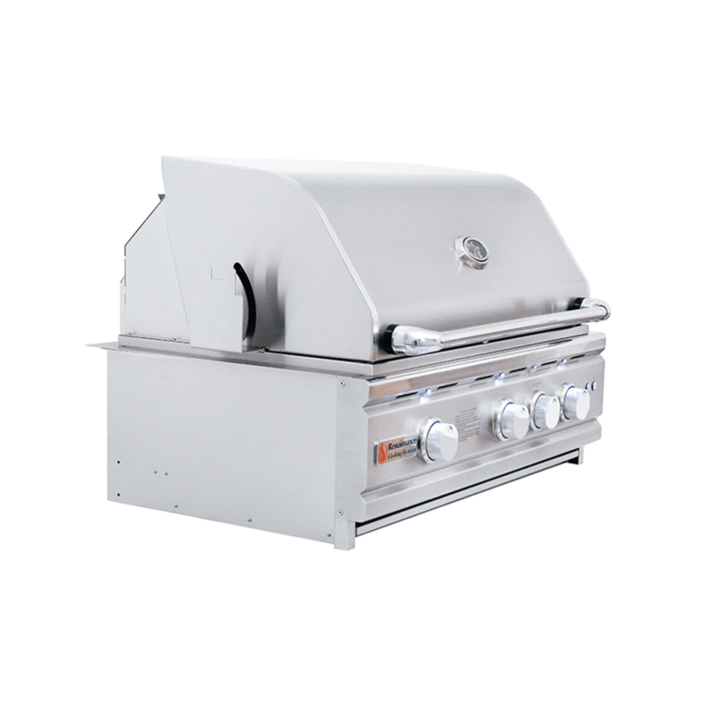 RCS 30" Cutlass Pro Built-In Gas Grill RON30 Grills Flame Authority