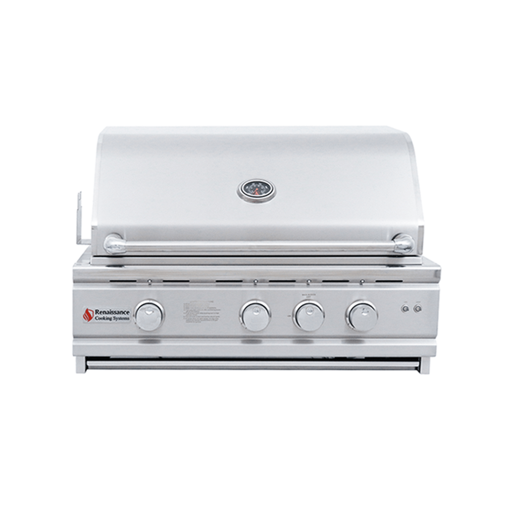 RCS 30" Cutlass Pro Built-In Gas Grill RON30 Grills Flame Authority