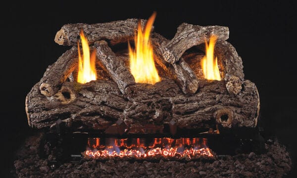 Real Fyre Golden Oak Gas Log Set - Thumbnail 2