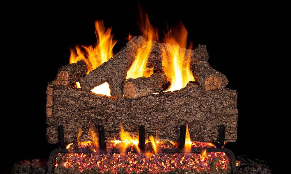 Real Fyre 24-inches Chestnut Oak Vented Gas Log Set CN-24