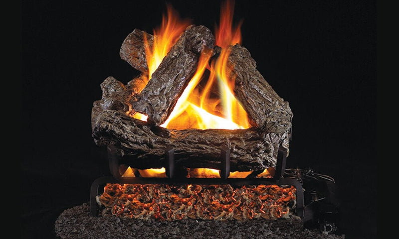 Real Fyre 24-inches Rustic Oak Vented Gas Log Set HR-24