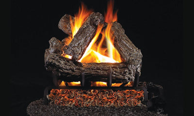 Real Fyre 36-inches Rustic Oak Vented Gas Log Set HR-36