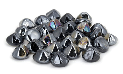 Real Fyre 5 lbs Black Luster Diamond Nuggets GLD-5-BL