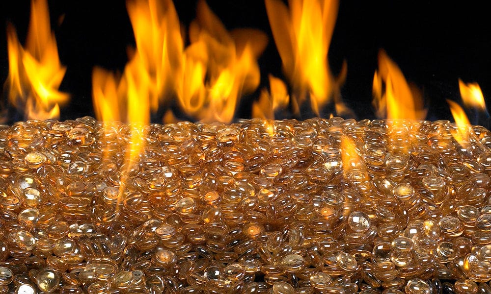 Real Fyre 5 lbs Champagne Fyre Gems GLG-5-D