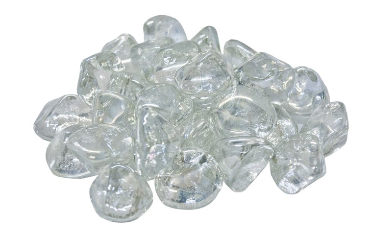 Real Fyre 5 lbs Clear Diamond Nuggets GLD-5-C
