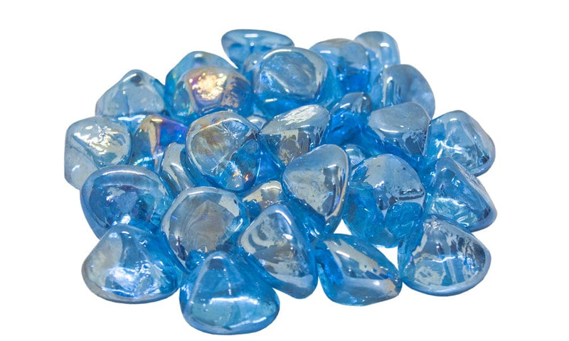Real Fyre 5 lbs Steel Blue Diamond Nuggets GLD-5-SB