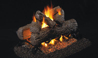 Real Fyre  Golden Oak 18-inches See-Thru Vented Gas Log Set R-2-18