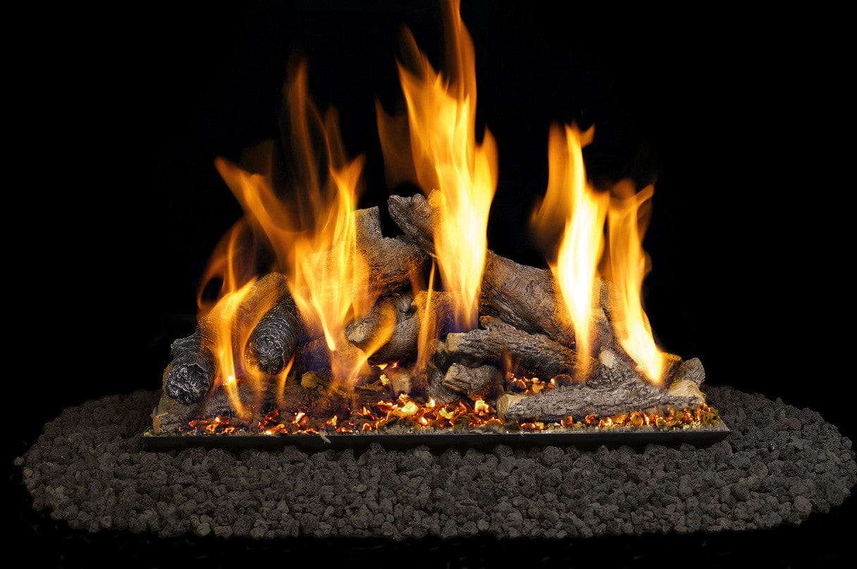 Real Fyre P45 Shoreline Oak Gas Log Set
