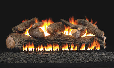 Real Fyre See-Thru Mammoth Pine 36-Inch Gas Logs Only MP-2-36 | Flame Authority - Trusted Dealer