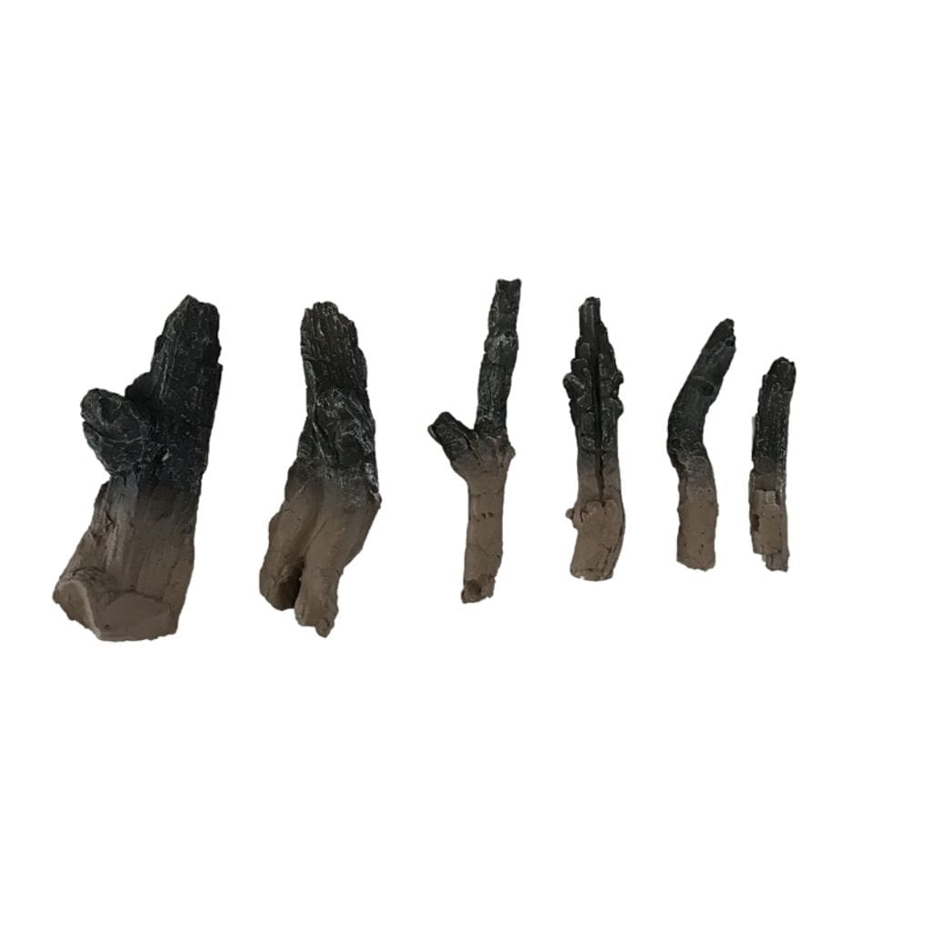 Remii 6 pcs Log Set Accessory for Electric Fireplaces 10305519
