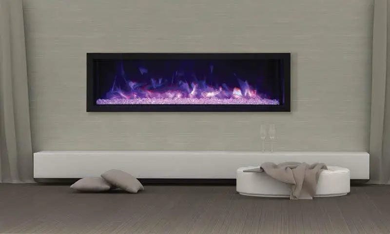 Remii Extra Slim 35" Electric Fireplace 102735-XS Fireplaces 102735-XS Flame Authority