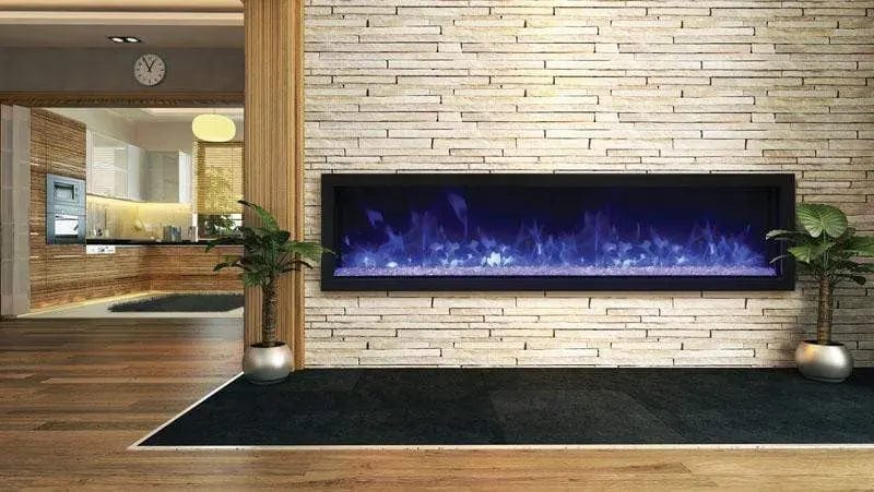 Remii Extra Slim 35" Electric Fireplace 102735-XS Fireplaces 102735-XS Flame Authority