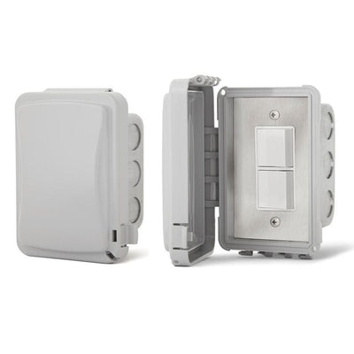 Schwank Single Duplex Flush Mount c/w Weatherproof Cover JM-4310 XX