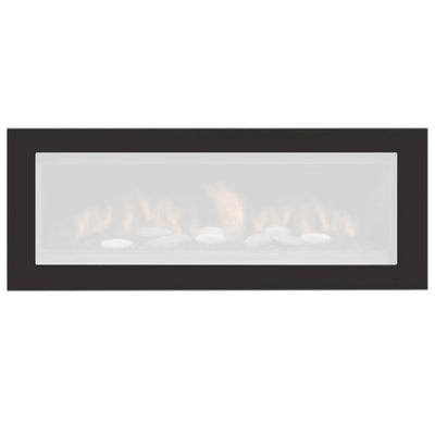 Sierra Flame Basic Trim and Safety Barrier for Austin 65-Inch Gas Fireplace AUSTIN-SB
