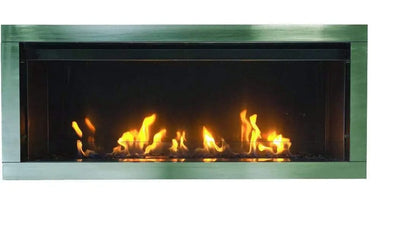 Sierra Flame Tahoe 45" Outdoor Vent Free Linear Gas Fireplace TAHOE-45 Fireplaces TAHOE-45-LP Flame Authority