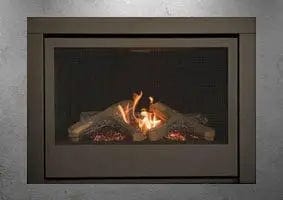 Sierra Flame Thompson 36" Direct Vent Linear Gas Fireplace THOMPSON-36-DELUXE Fireplaces Flame Authority