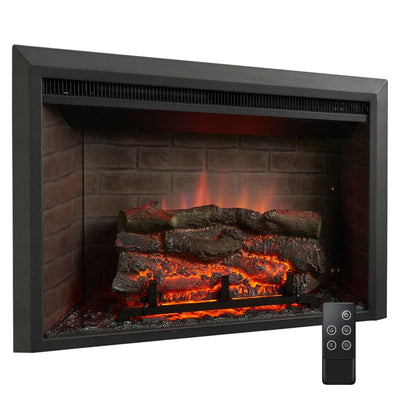 SimpliFire 32" Electric Insert Fireplace GI-32-ZC Fireplaces GI-32-ZC Flame Authority