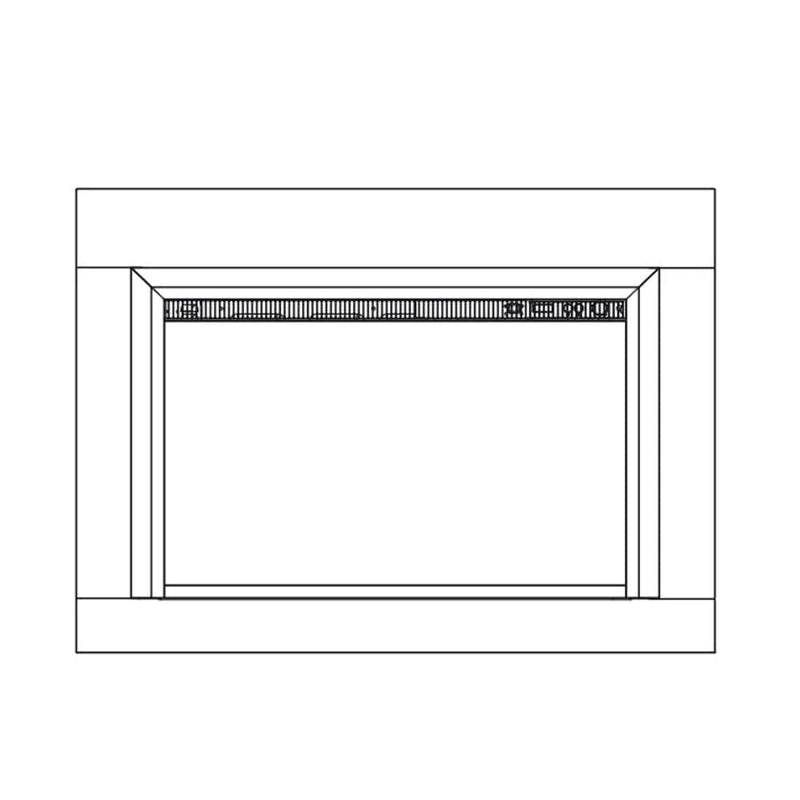SimpliFire 32-Inch Electric Insert Small Surround IS-36-GI32