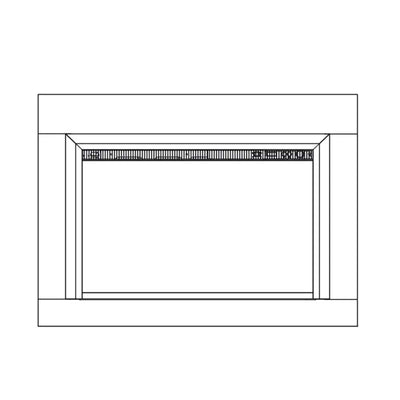 SimpliFire 35-Inch Electric Insert Large Surround SF-SI4432-INS35