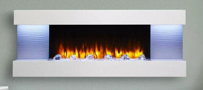 SimpliFire 60-Inch Format Floating Mantel Kit SF-FM60-WH