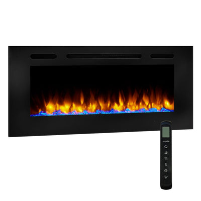 SimpliFire Allusion 40" Electric Fireplace SF-ALL40-BK Fireplaces SF-ALL40-BK Flame Authority