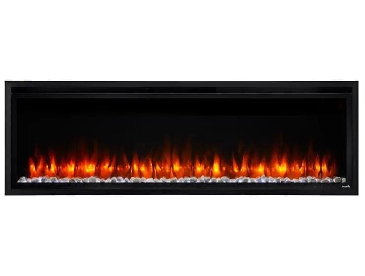 SimpliFire Allusion Platinum 50" Electric Fireplace SF-ALLP50-BK Fireplaces SF-ALLP50-BK Flame Authority