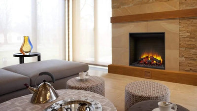 SimpliFire Built-In 30" Electric Fireplace SF-BI30-EB Fireplaces SF-BI30-EB Flame Authority