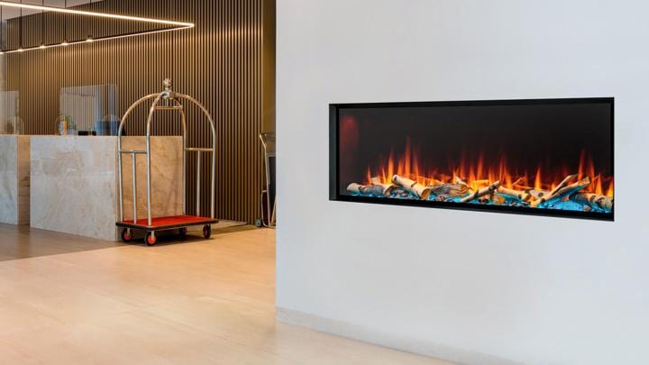 SimpliFire Forum 43-inch Electric Outdoor Fireplace SF-OD43