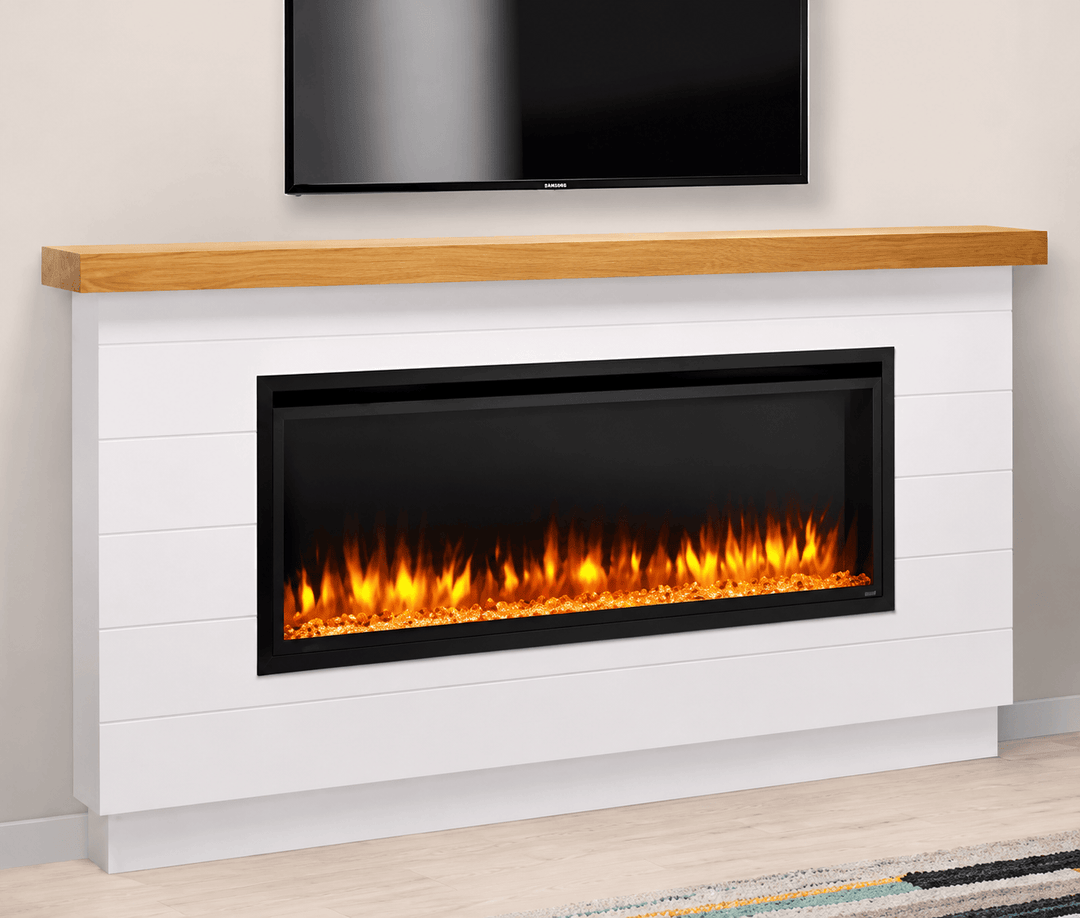 SimpliFire Modern Farmhouse Style Boyd Build-Out Kit Fireplace & Wood Stove Accessories BOK-MF-ALLP50 Flame Authority