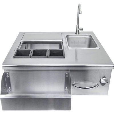 Sole Gourmet Built-In Bartender Sink and Cooler