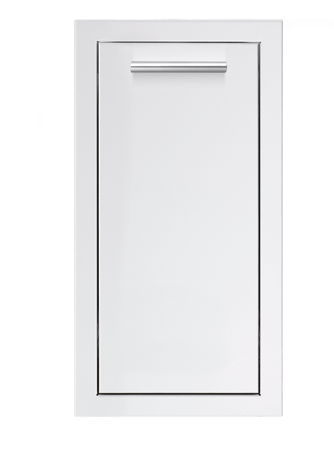 Summerset 14" Stainless Steel Narrow Trash Drawer TD1-14 BBQ Island Components TD1-14 Flame Authority