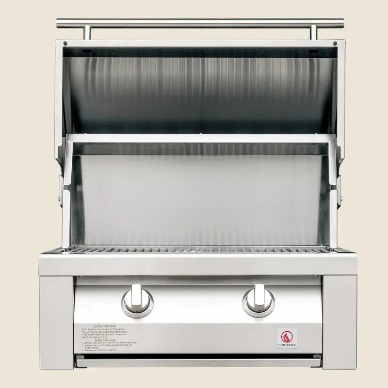 Summerset 30" Resort Built-In Gas Grill – SBG30 Natural Gas or SBG30L Propane Grills Flame Authority