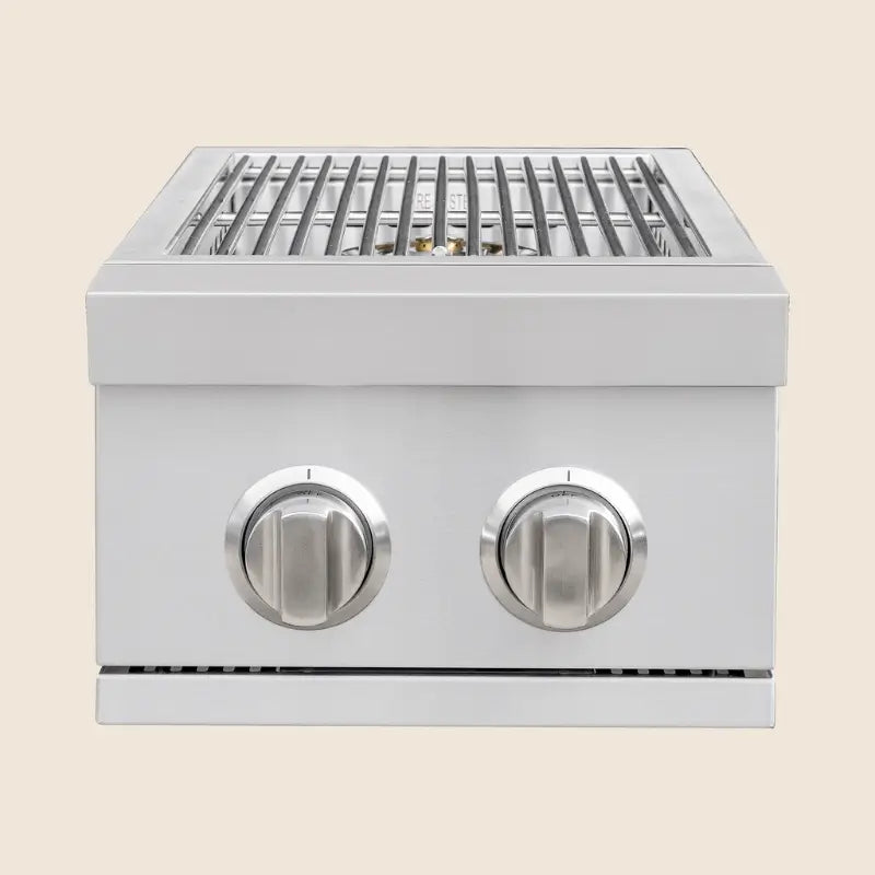 Summerset Double Side Burner – Built-In Natural Gas or Liquid Propane Models Grill Burners Flame Authority
