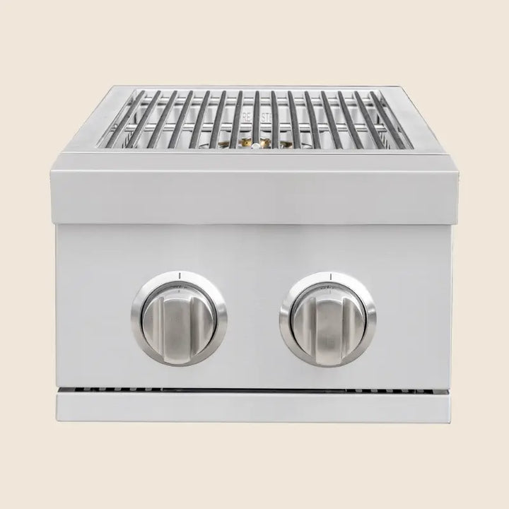 Summerset Double Side Burner – Built-In Natural Gas or Liquid Propane Models Grill Burners Flame Authority
