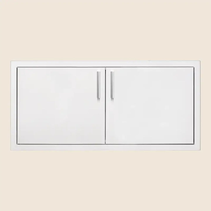 Summerset DP-36AC 36-Inch 2-Drawer Dry Storage Pantry & Access Door Combo BBQ Island Components DP-36AC Flame Authority
