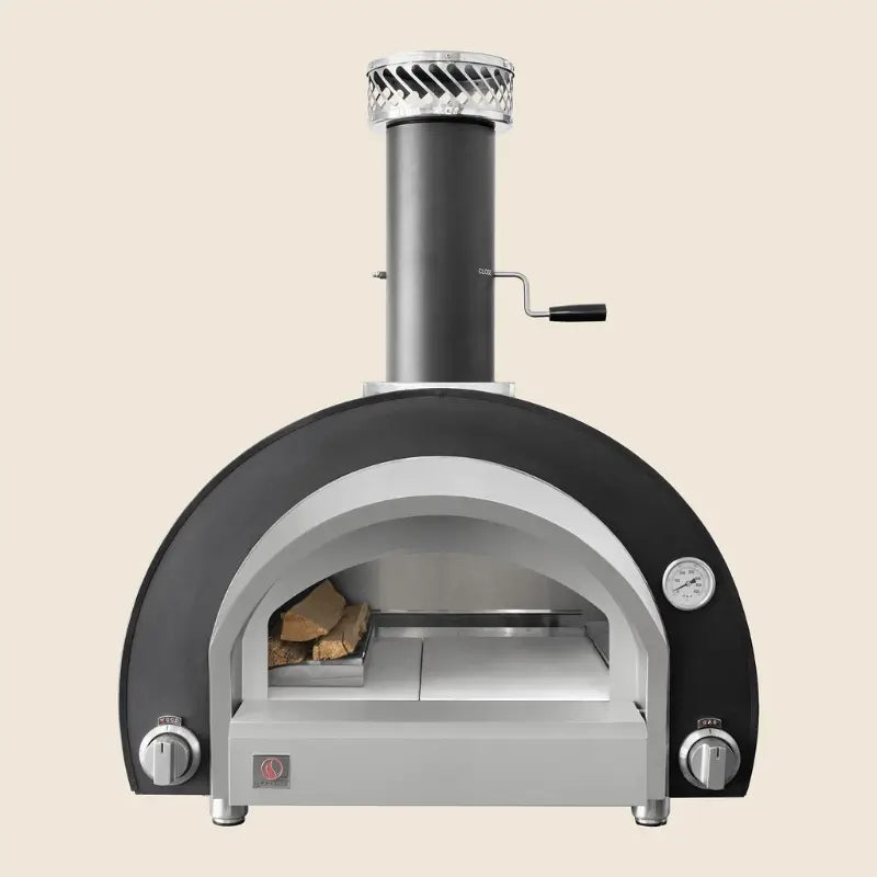 Summerset Hybrid Pizza Oven – Wood & Gas Outdoor Pizza Oven (Natural Gas or Liquid Propane) Pizza Ovens Flame Authority