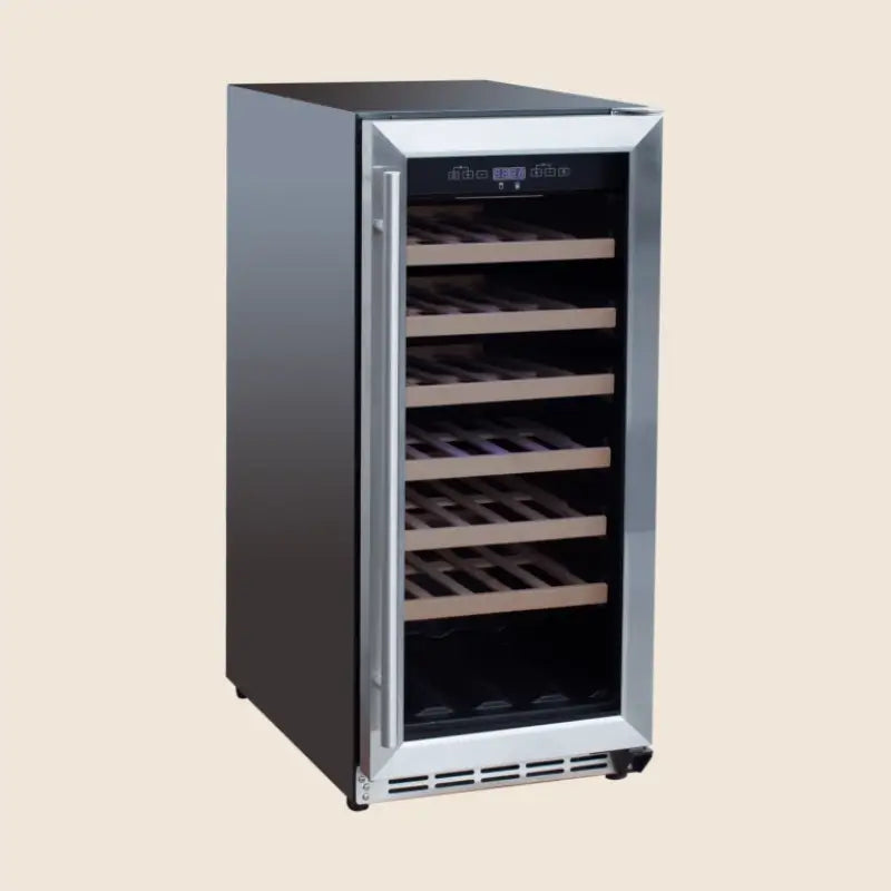 Summerset RFR-15W 15-Inch Outdoor Rated Wine Cooler – 3.2 Cu. Ft., 34-Bottle Capacity Wine Coolers RFR-15W Flame Authority