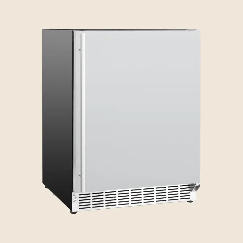 Summerset RFR-24S-A 24-Inch Outdoor Rated Refrigerator – 5 Cu. Ft., 161-Can Capacity Refrigerators RFR-24S-A Flame Authority