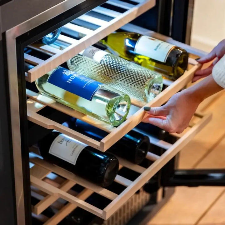 Summerset RFR-24W 24-Inch Outdoor Rated Single Zone Wine Cooler – 5 Cu. Ft., 52-Bottle Capacity Wine Coolers RFR-24W Flame Authority