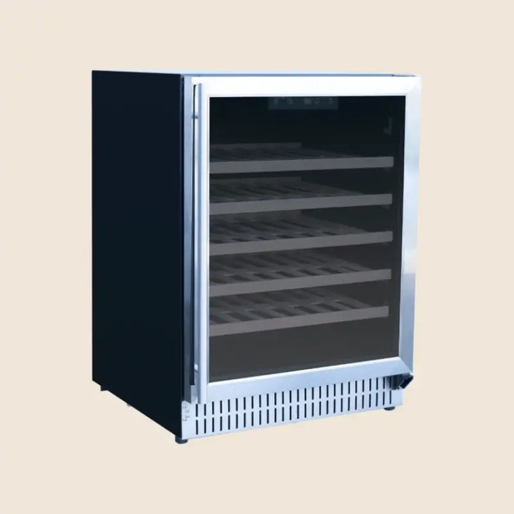 Summerset RFR-24W 24-Inch Outdoor Rated Single Zone Wine Cooler – 5 Cu. Ft., 52-Bottle Capacity Wine Coolers RFR-24W Flame Authority
